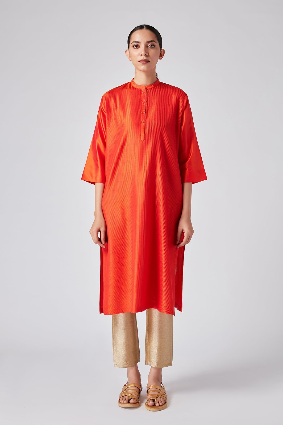 Khinsar Pintuck Kurta