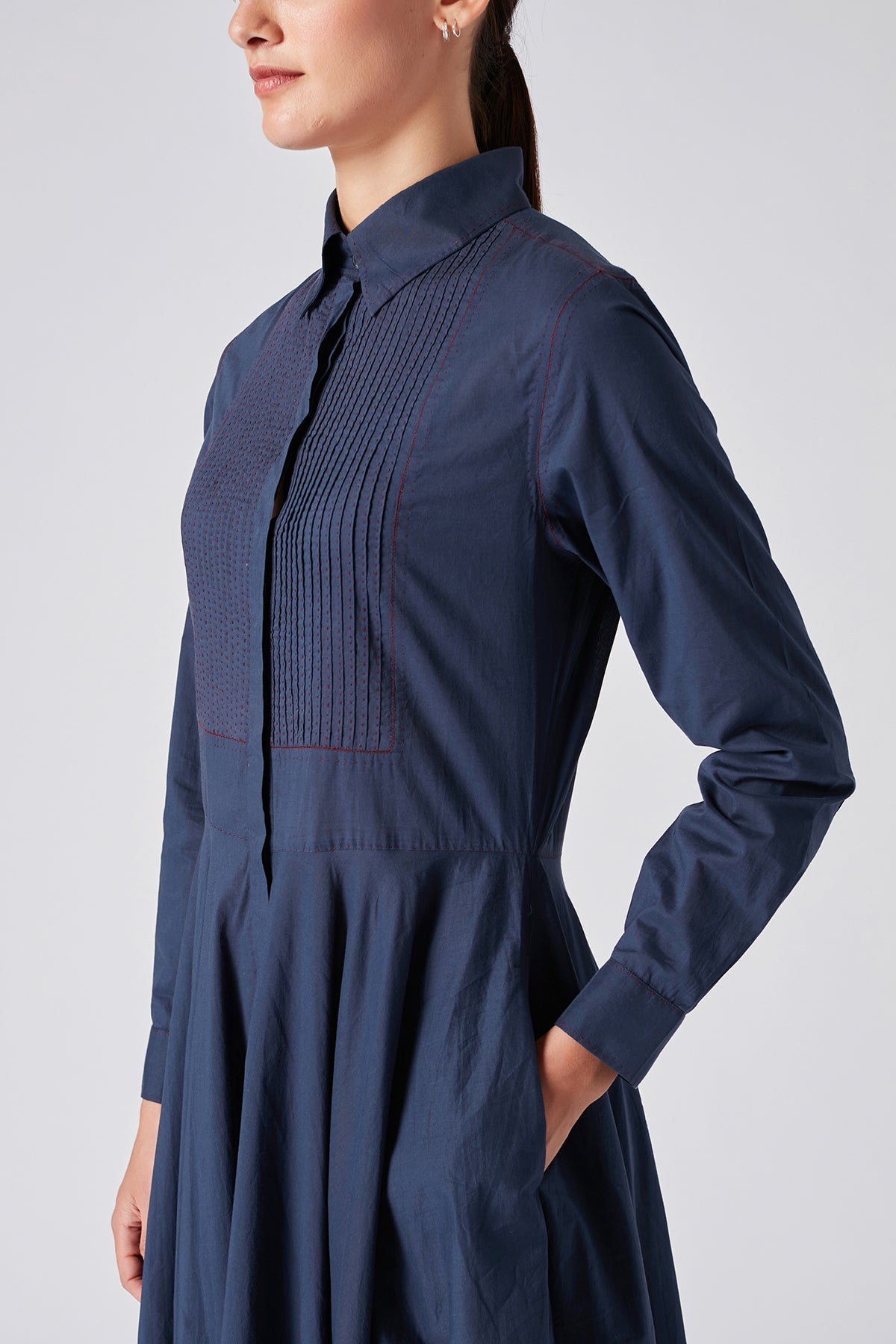 Salara Pintuck Dress
