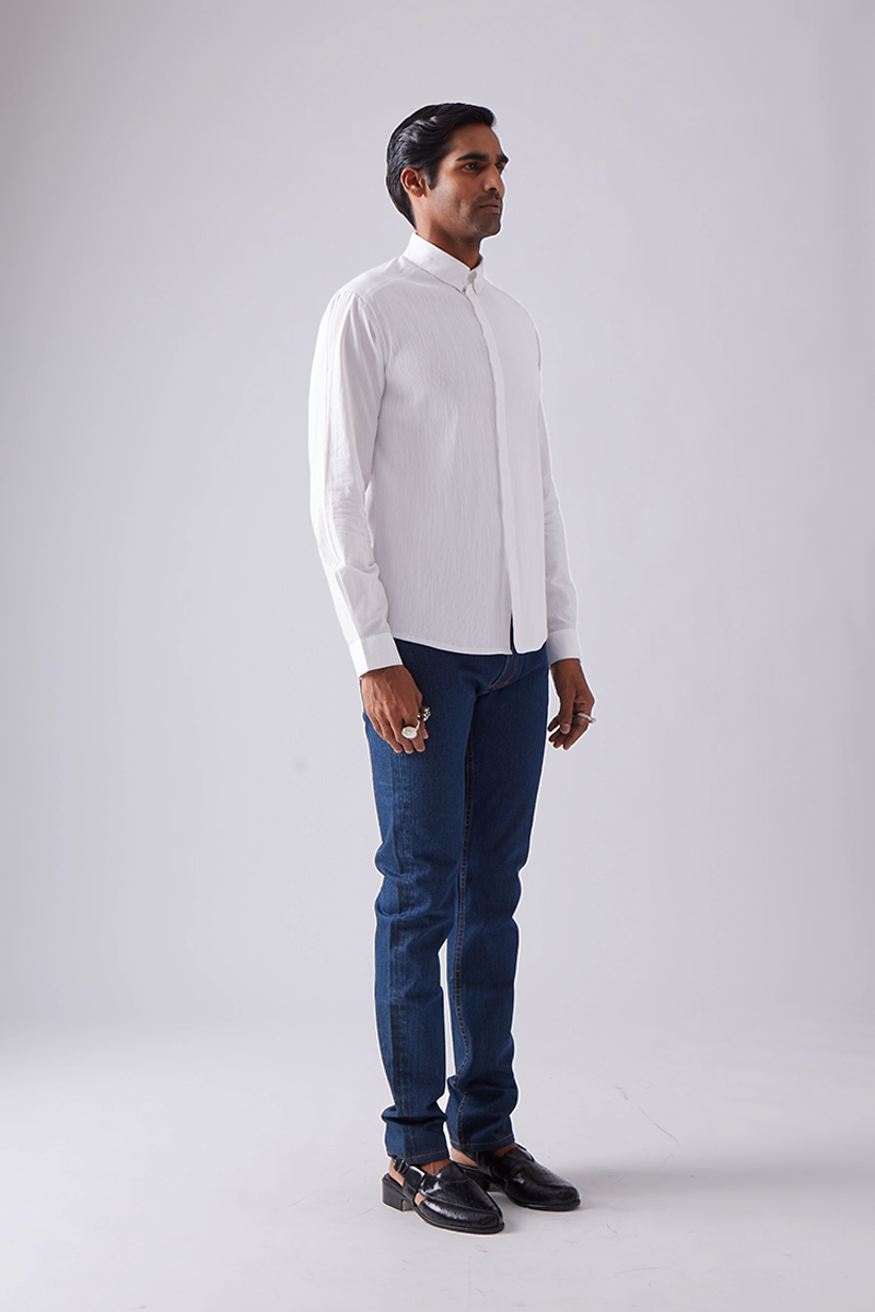 Khandel Pintuck Shirt