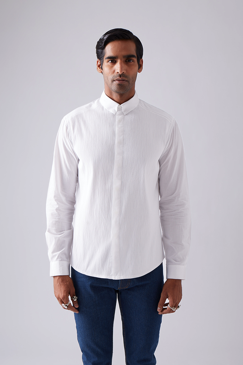 Khandel Pintuck Shirt