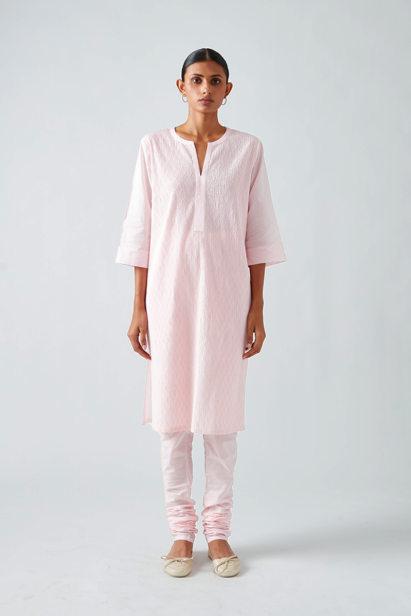 Kelawas Pintuck Kurta Set