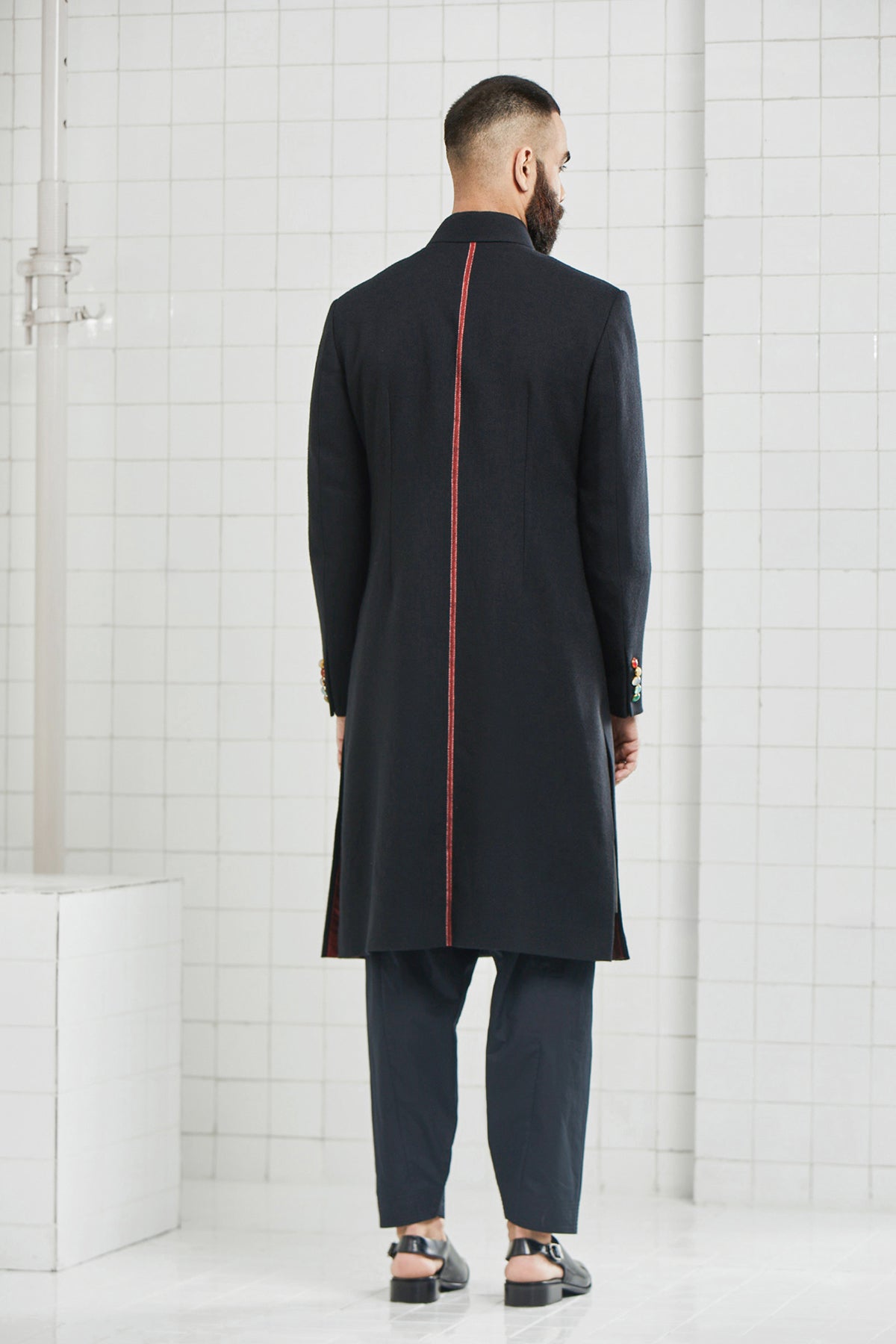 Saej Classic Wool Sherwani