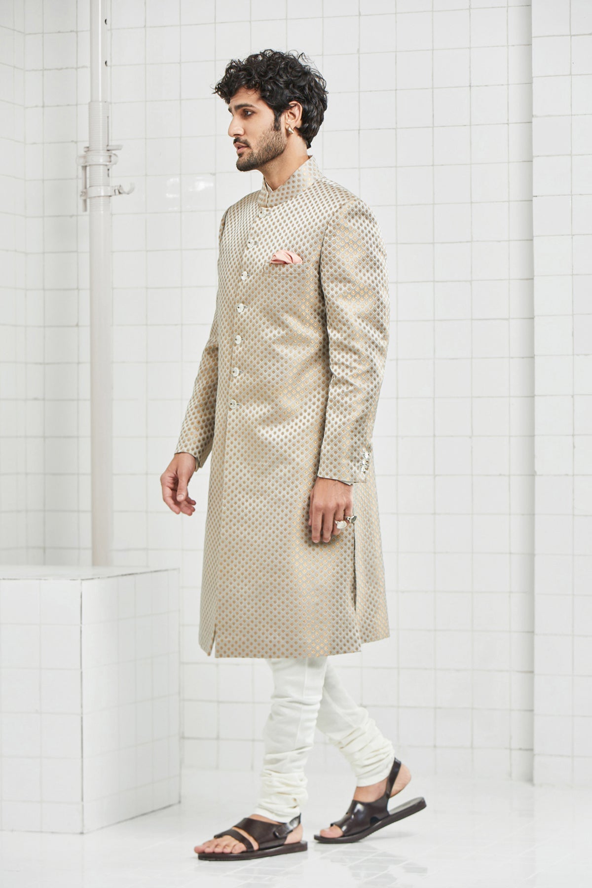 Awaniya Brocade Sherwani