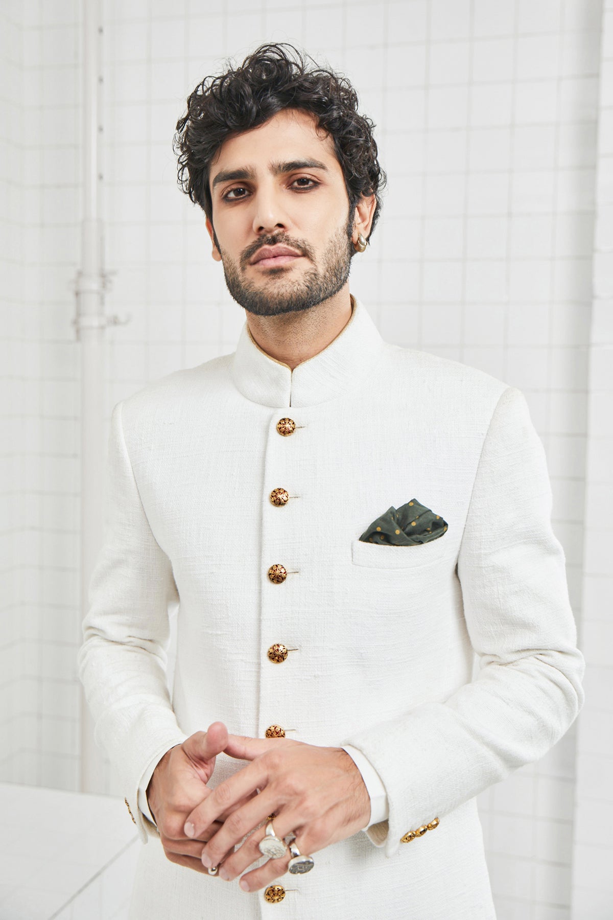 Narwariya Hand Spun Sherwani