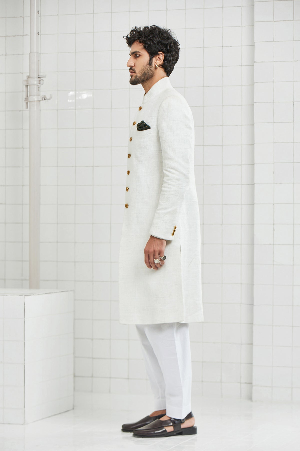 Narwariya Hand Spun Sherwani