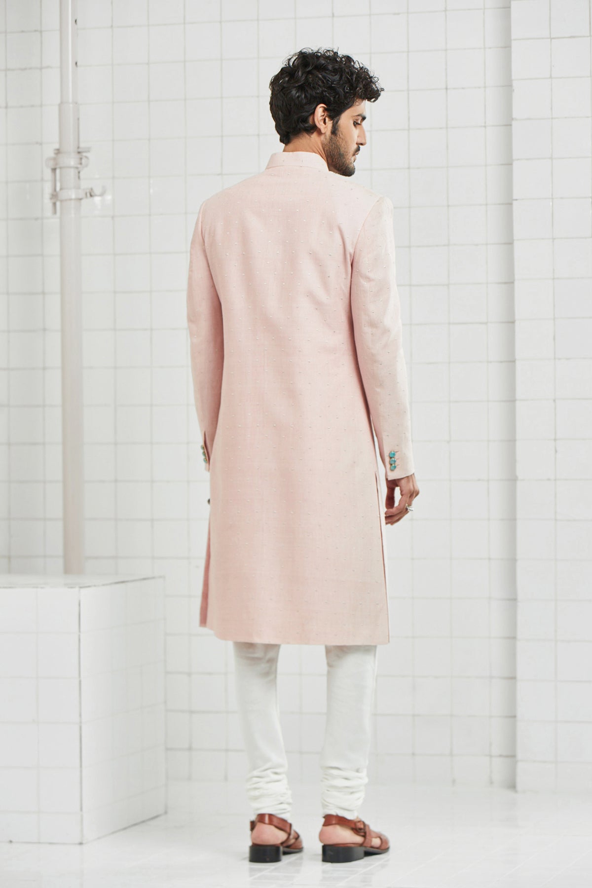 Bhomya Zari Embroidered Sherwani