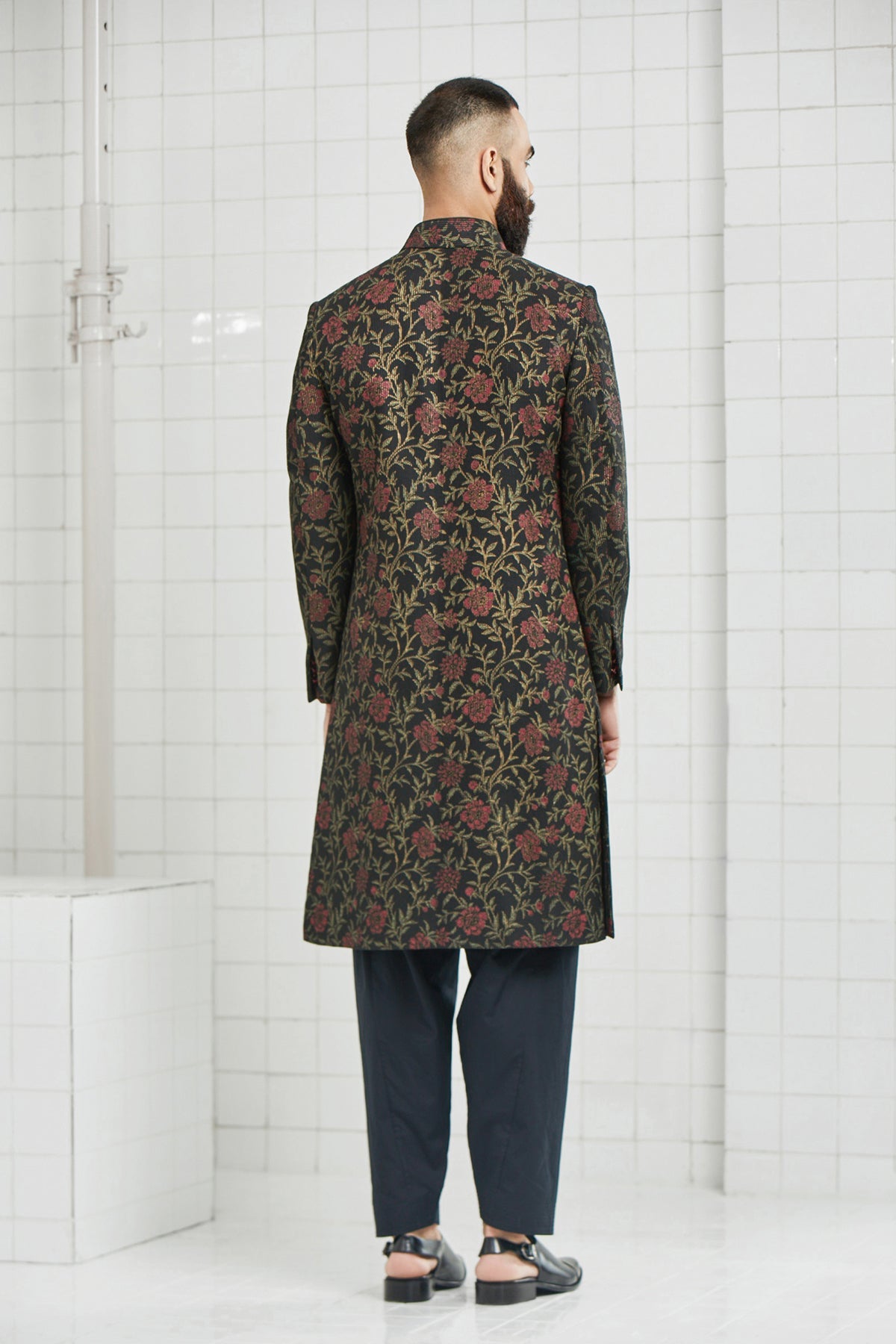 Chirota Textured Sherwani