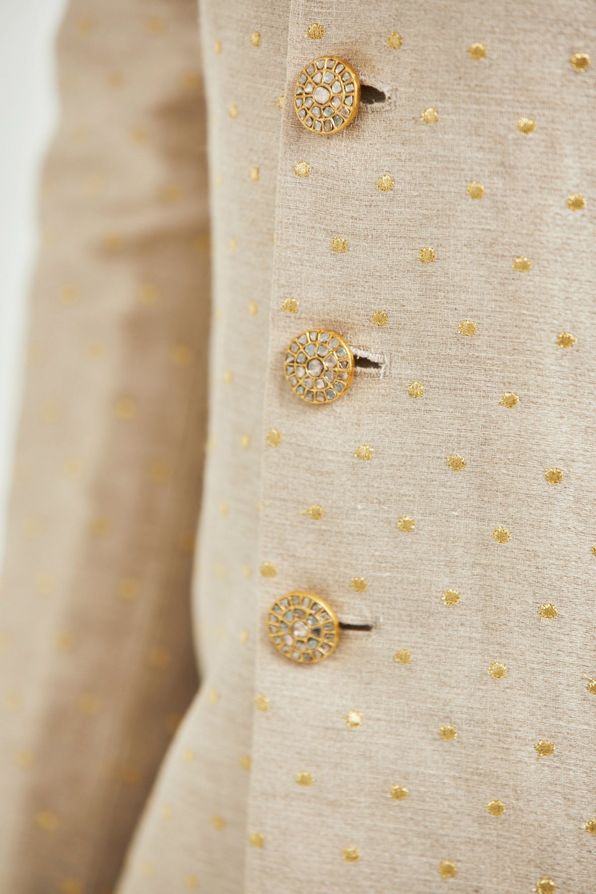 Bhomya Zari Embroidered Sherwani