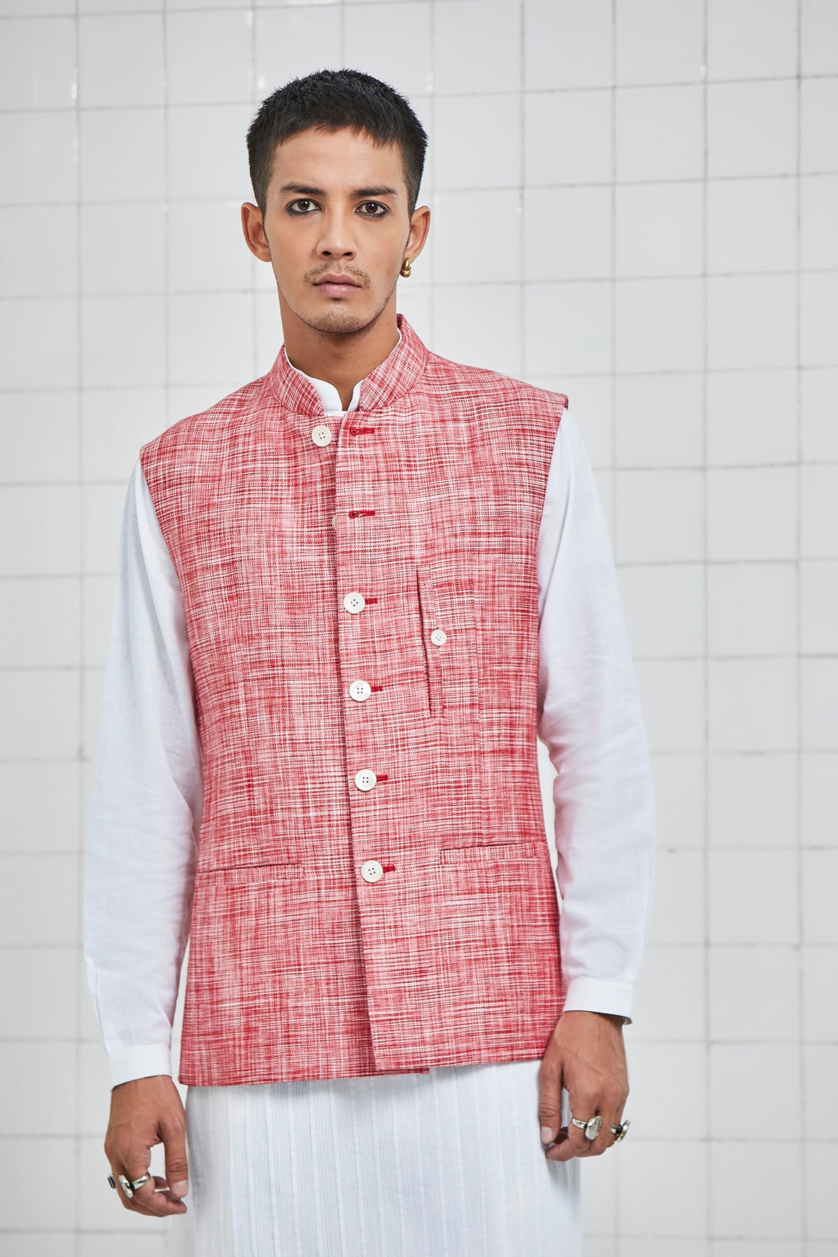 Keeta Linen Waistcoat