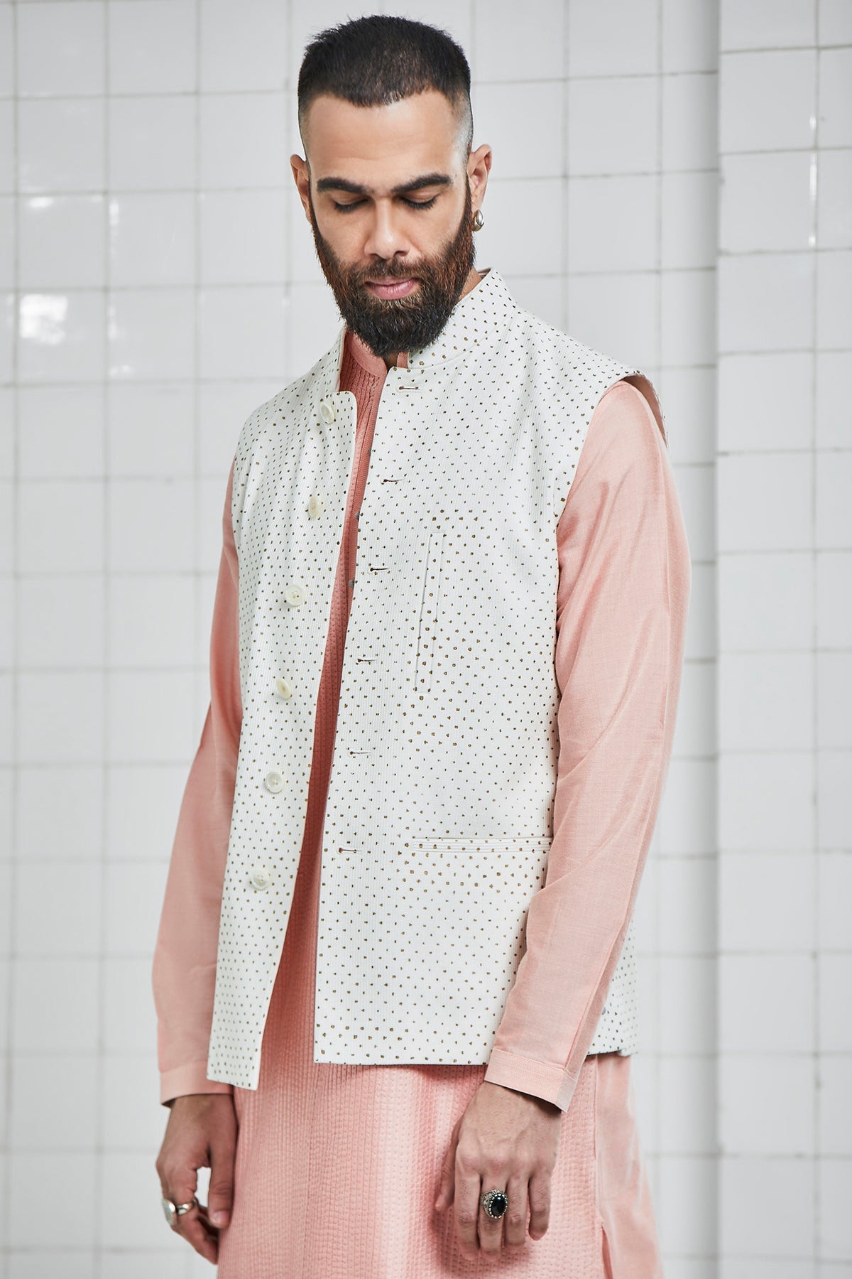 Bonada Pintuck Waistcoat