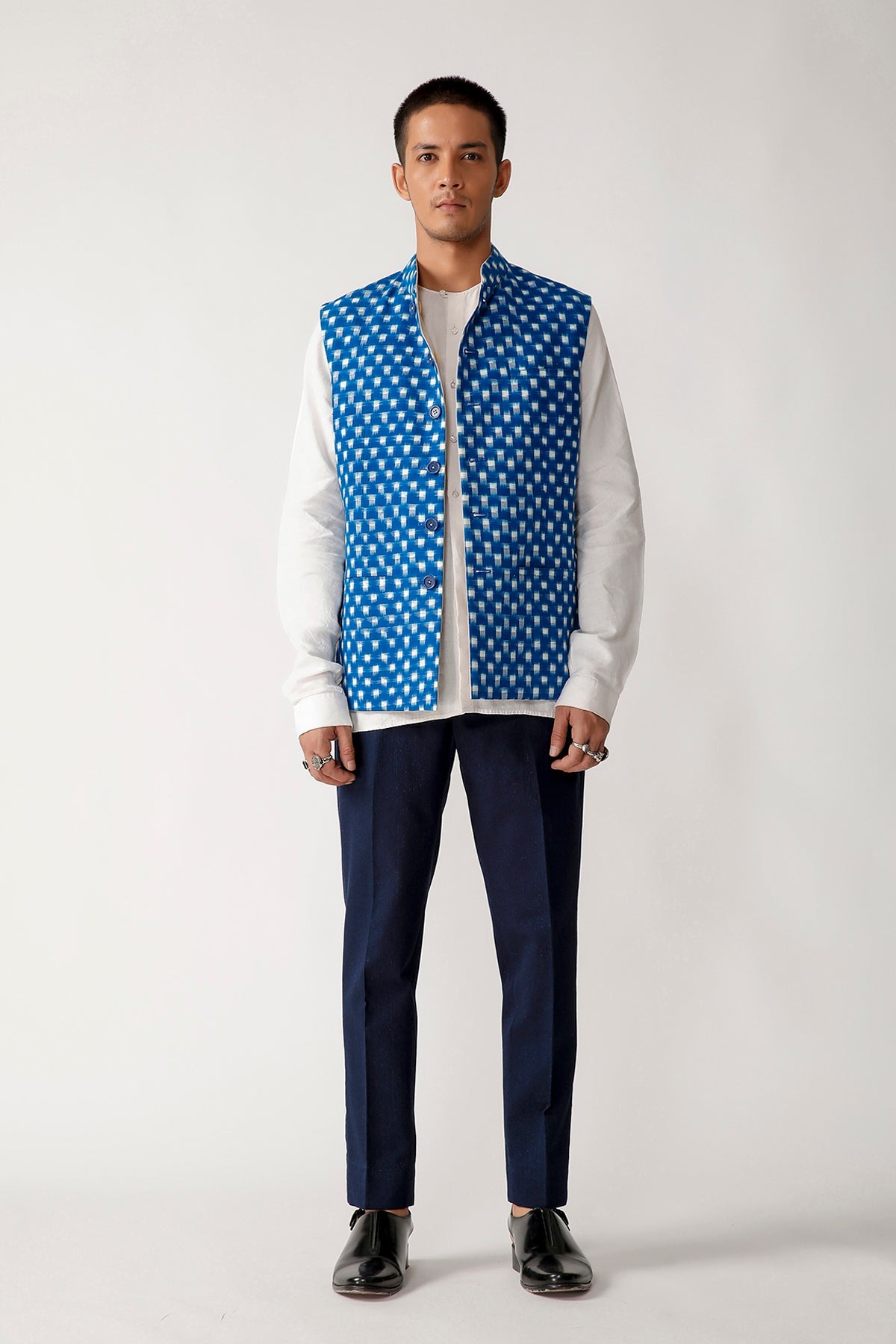 Rankhar Ikat Waistcoat