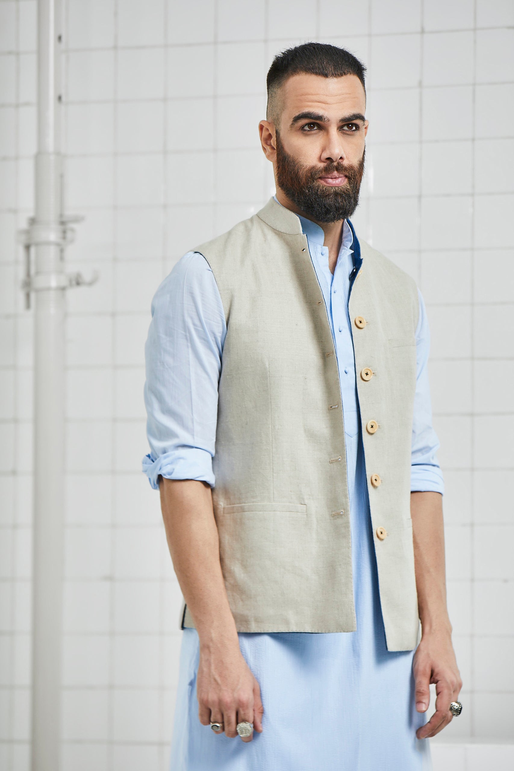 Kundal Reversible Waistcoat