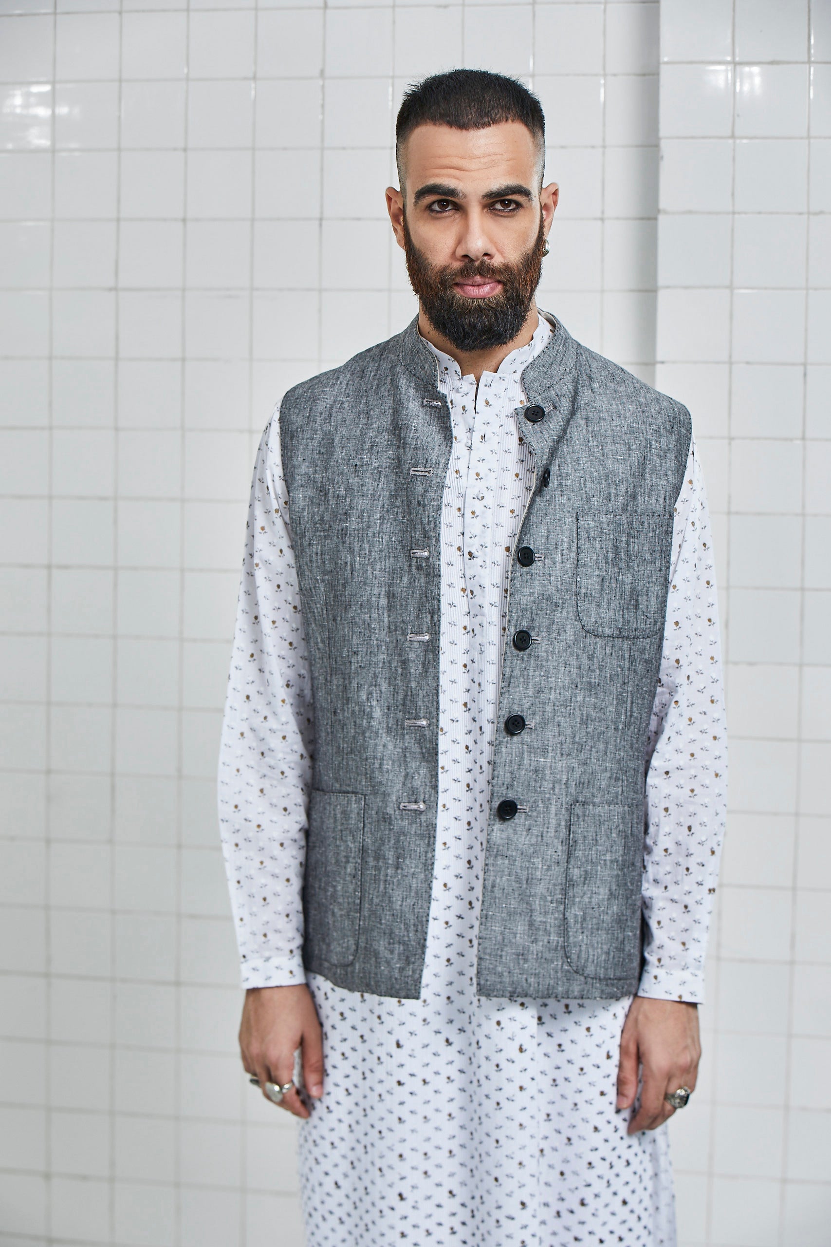 Kundal Reversible Waistcoat