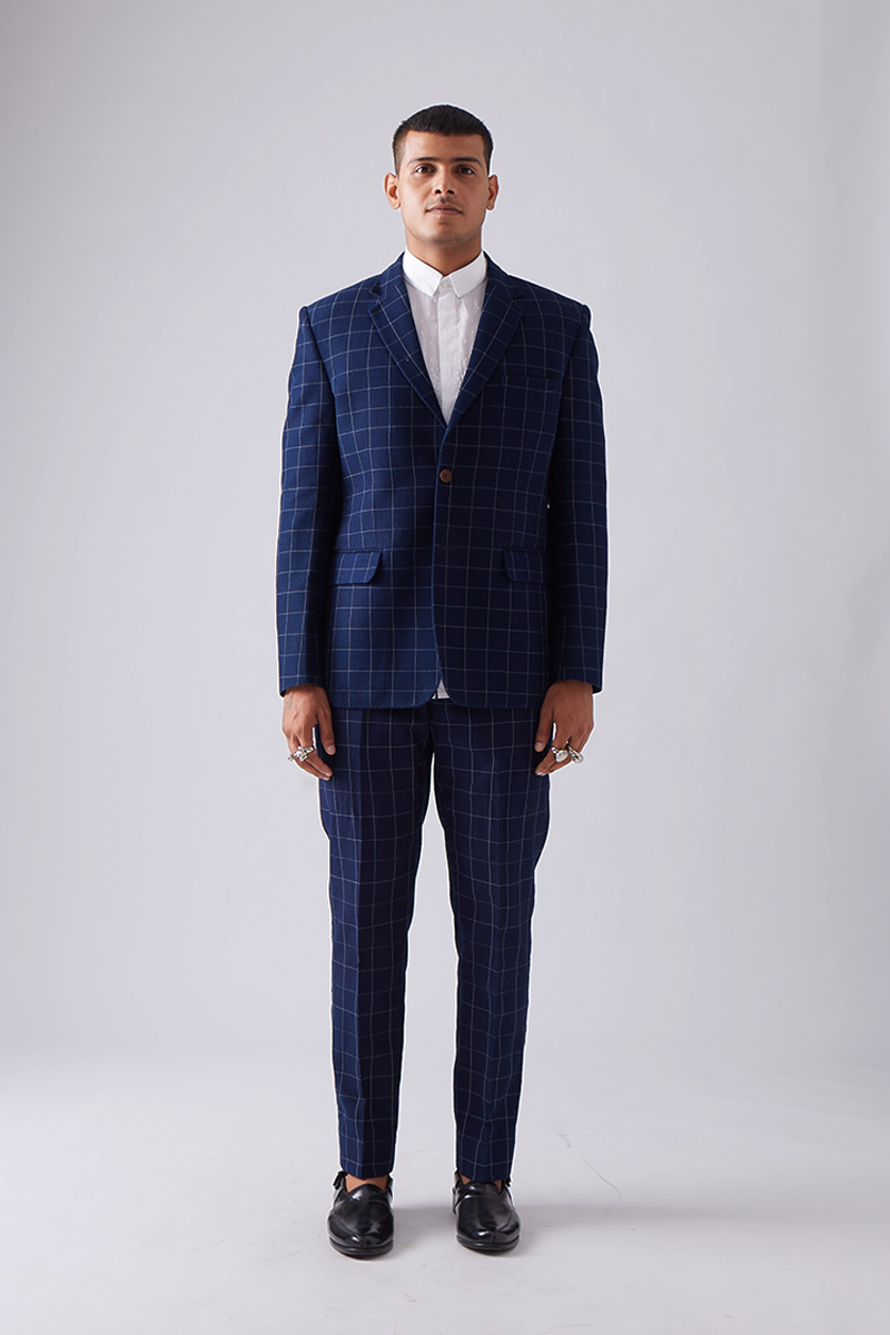 Bhater Checkered Jacket