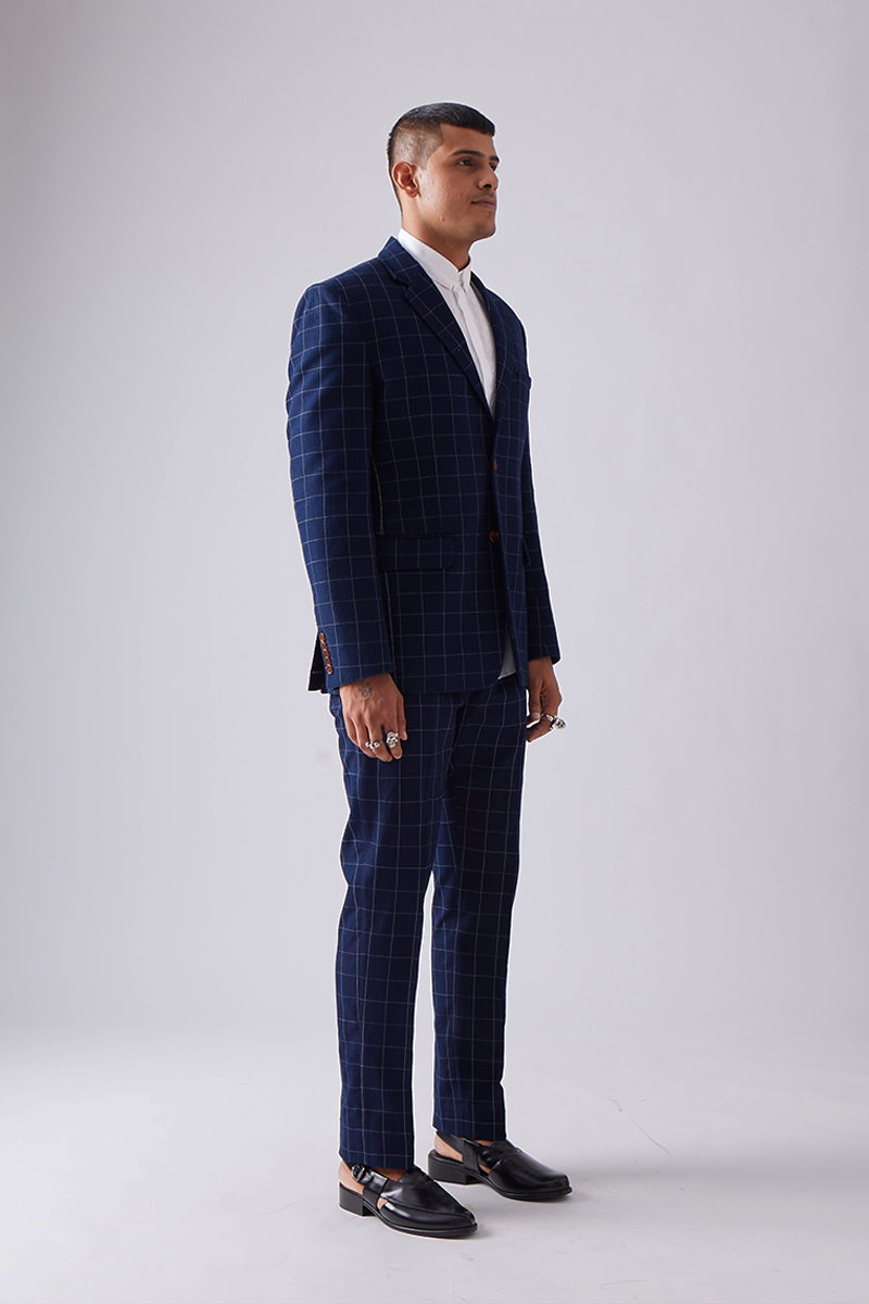 Bhater Checkered Jacket