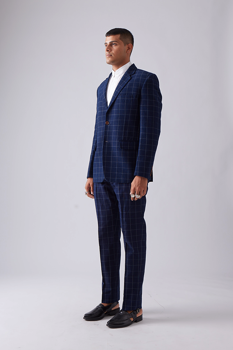 Bhater Checkered Jacket