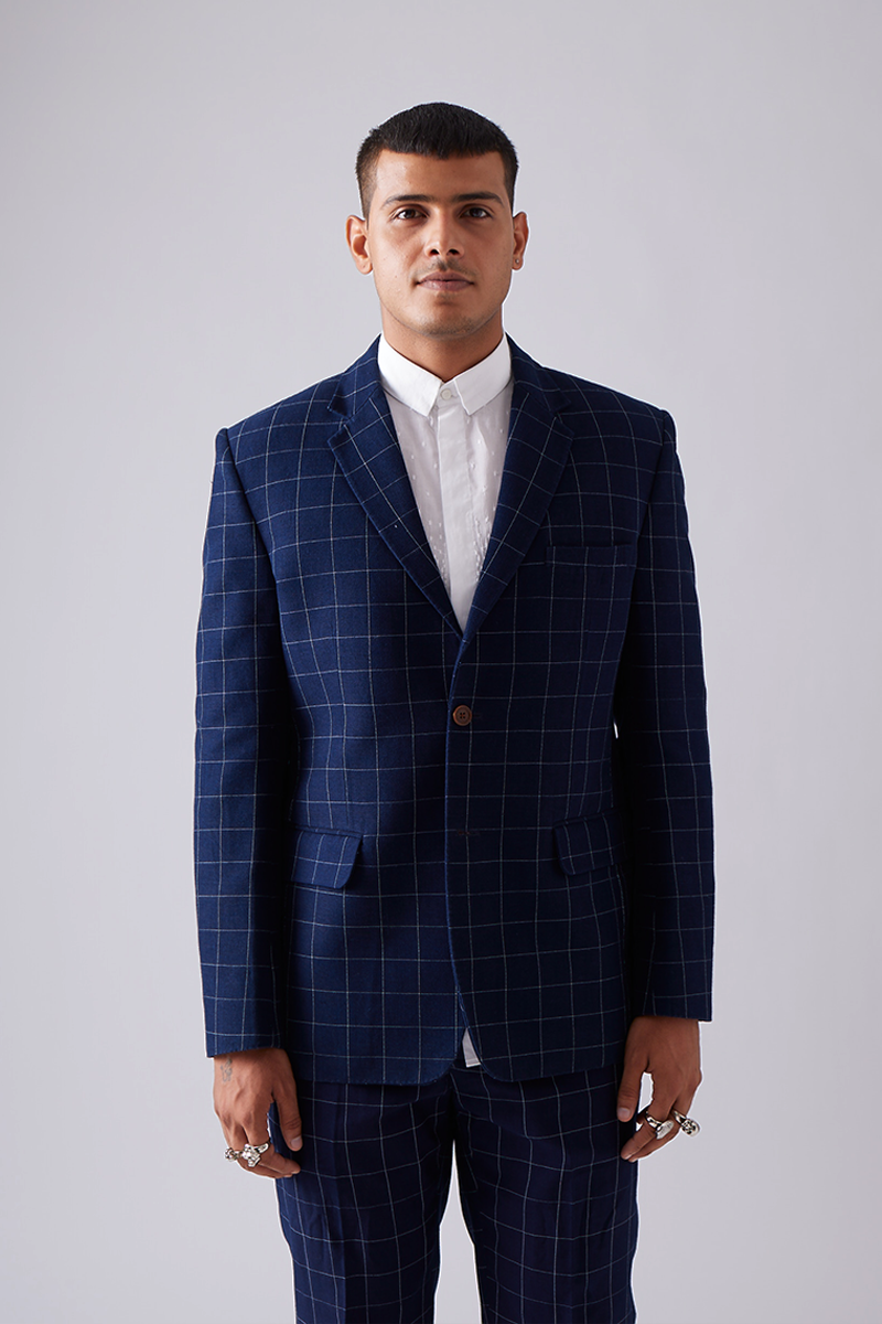 Bhater Checkered Jacket