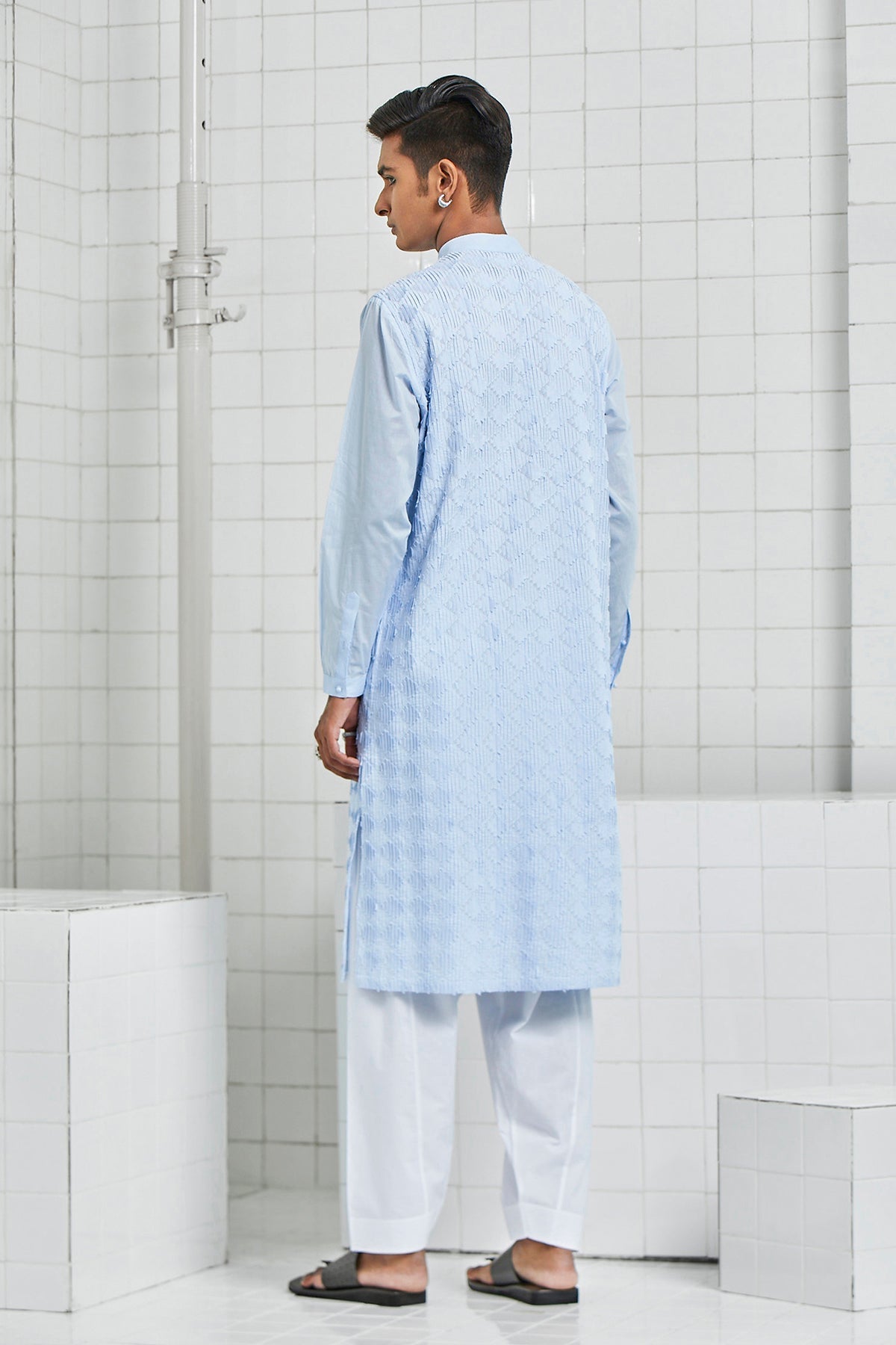Balotra Textured Kurta Set