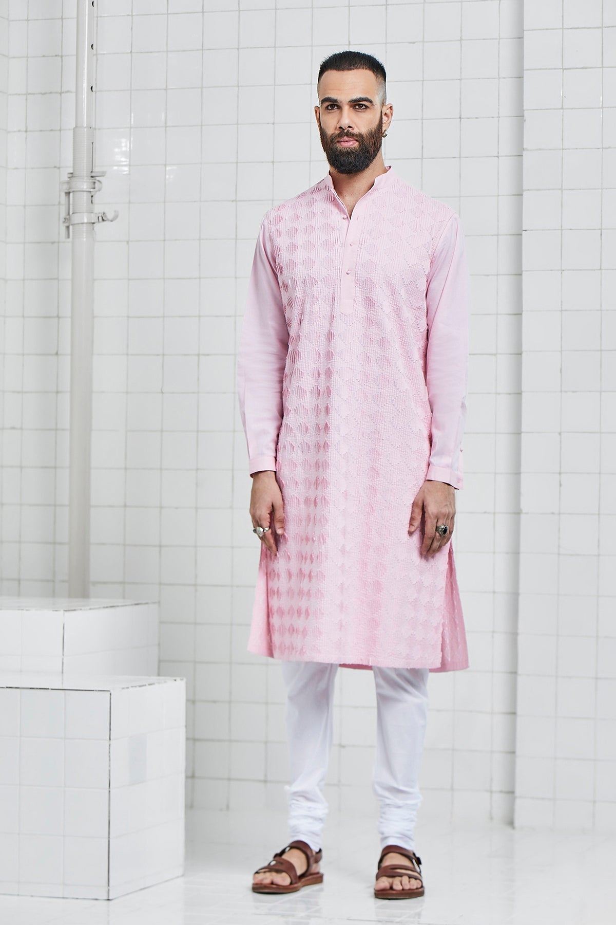Balotra Textured Kurta Set