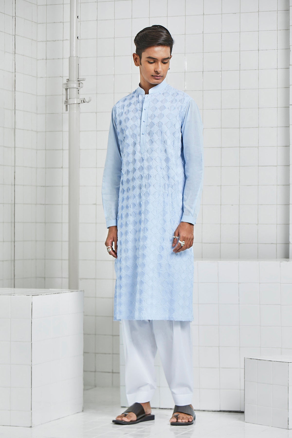Balotra Textured Kurta Set