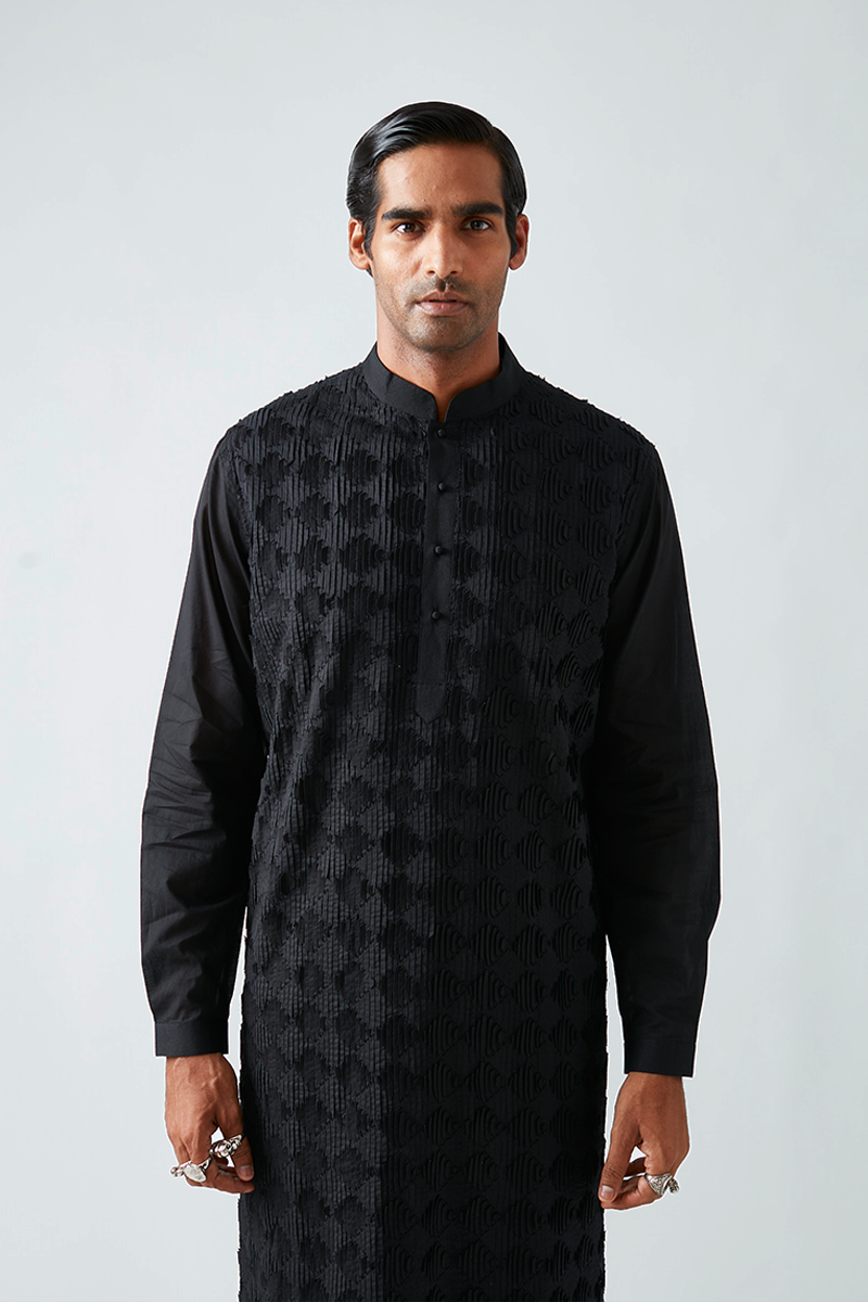 Balotra Textured Kurta Set