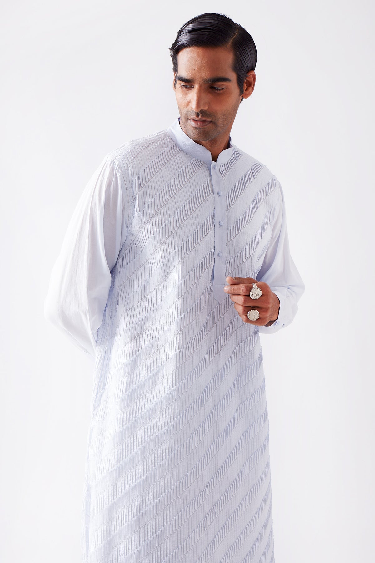 Mahwa louvre kurta set