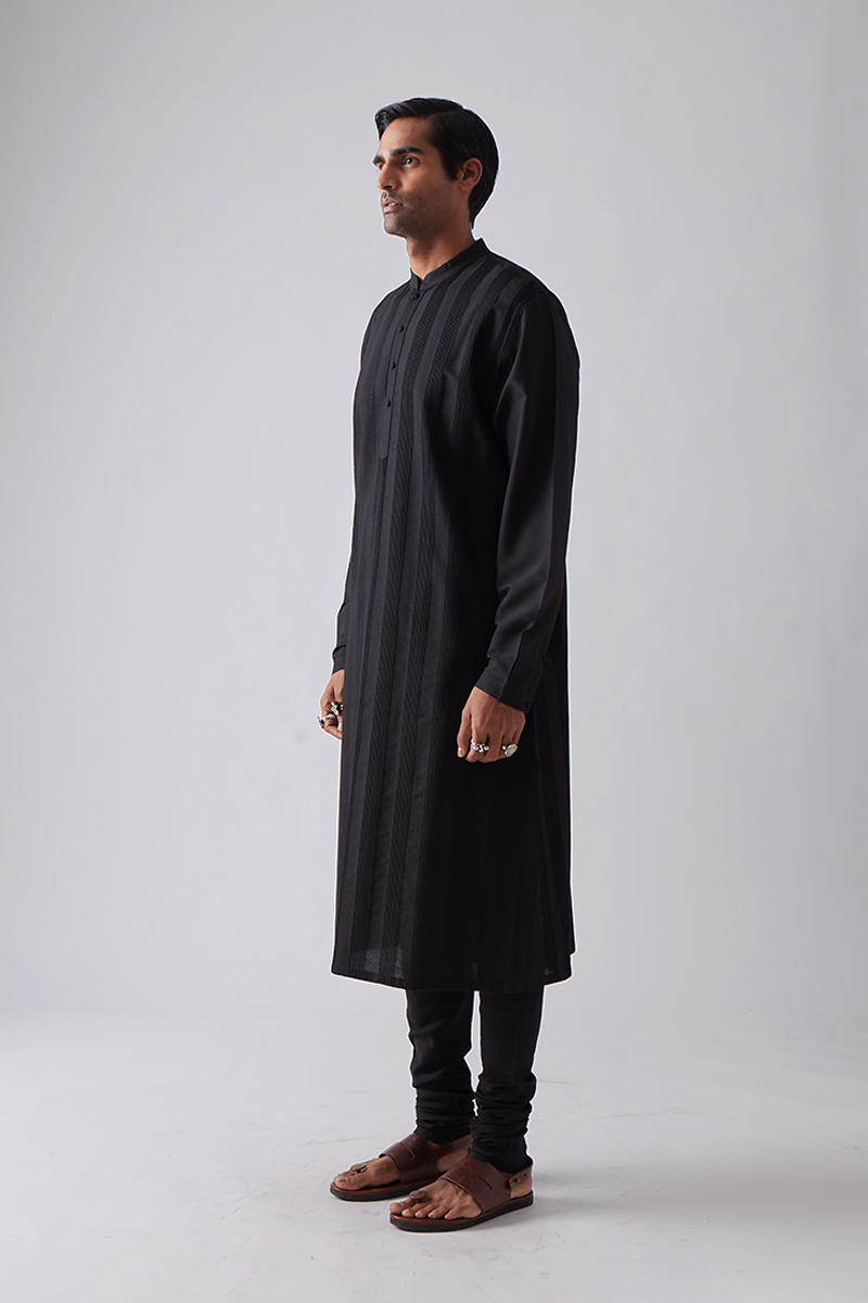Laxmana Pintuck Quilting Kurta Set