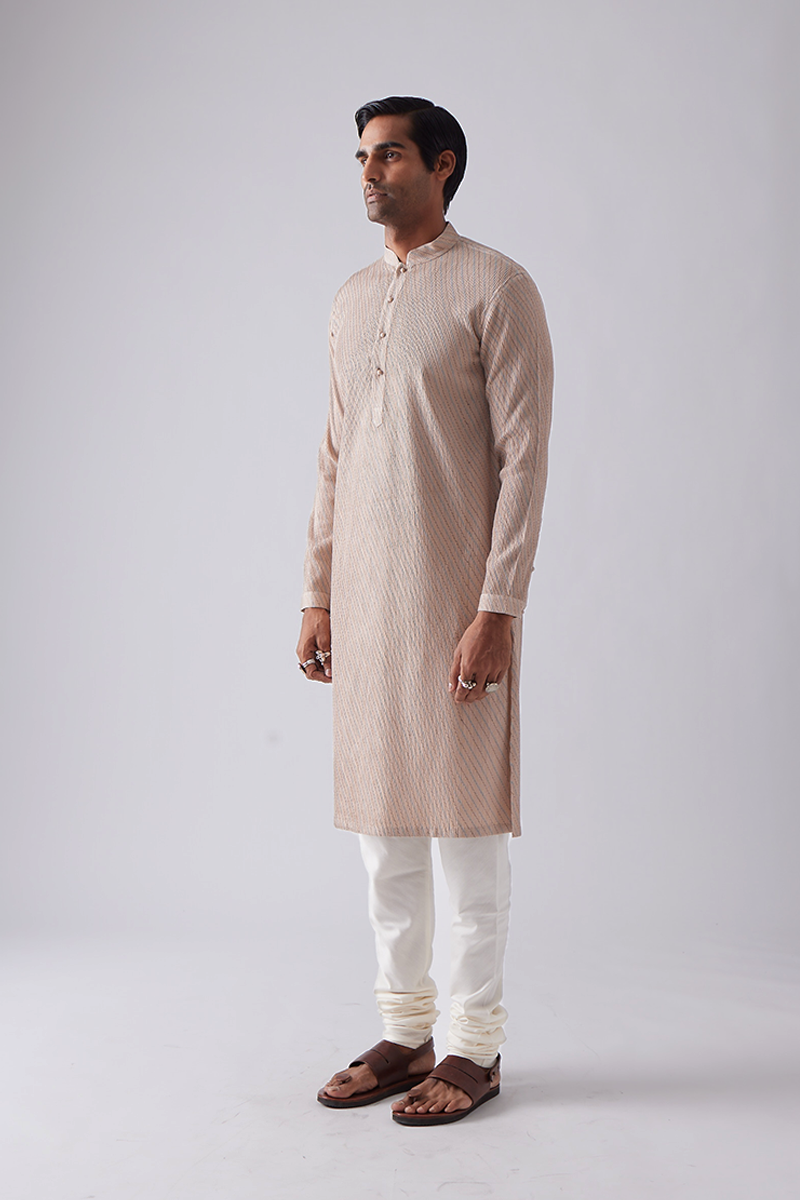 Harnoda Pintuck Kurta Set