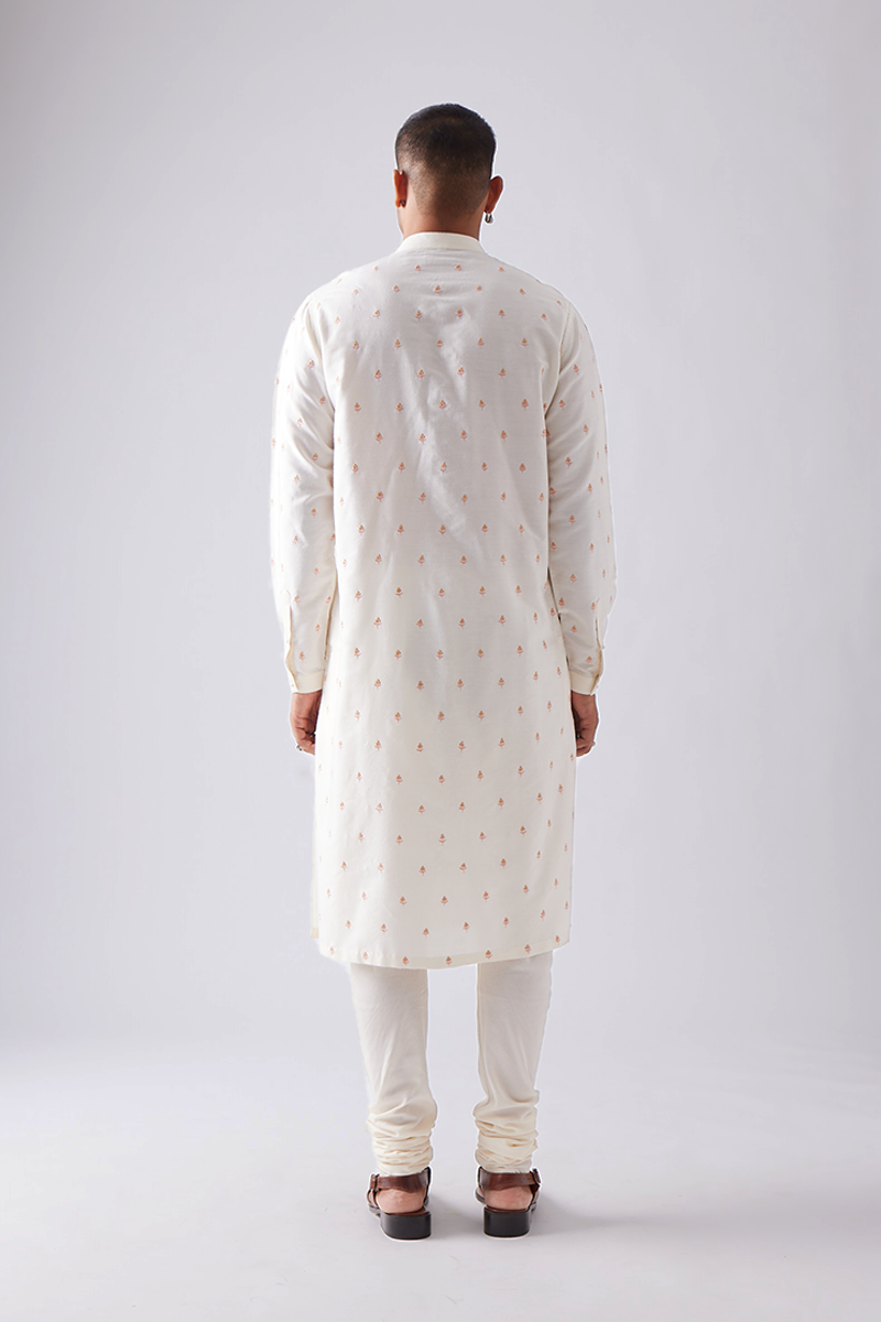 Neemla Pintuck Embroidery Kurta Set