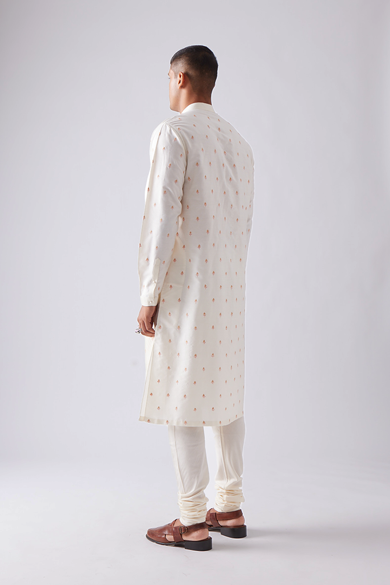Neemla Pintuck Embroidery Kurta Set