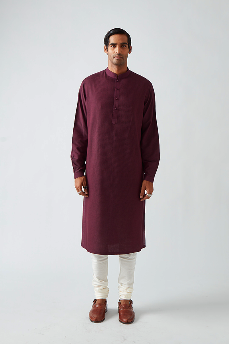Khinsar Pintuck Kurta Set