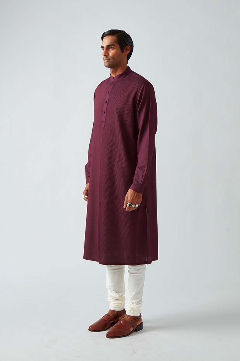 Khinsar Pintuck Kurta Set