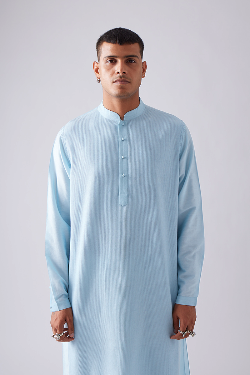 Khinsar Pintuck Kurta Set