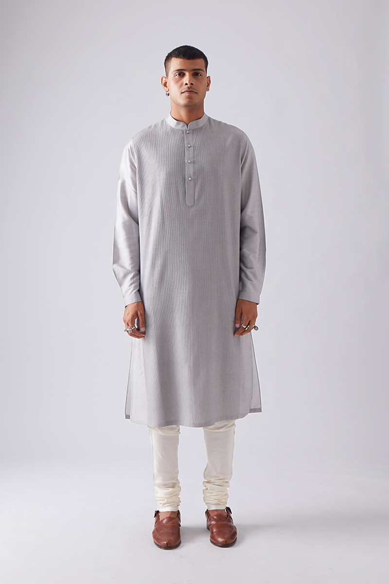 Khinsar Pintuck Kurta Set