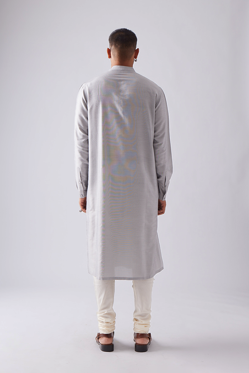 Khinsar Pintuck Kurta Set