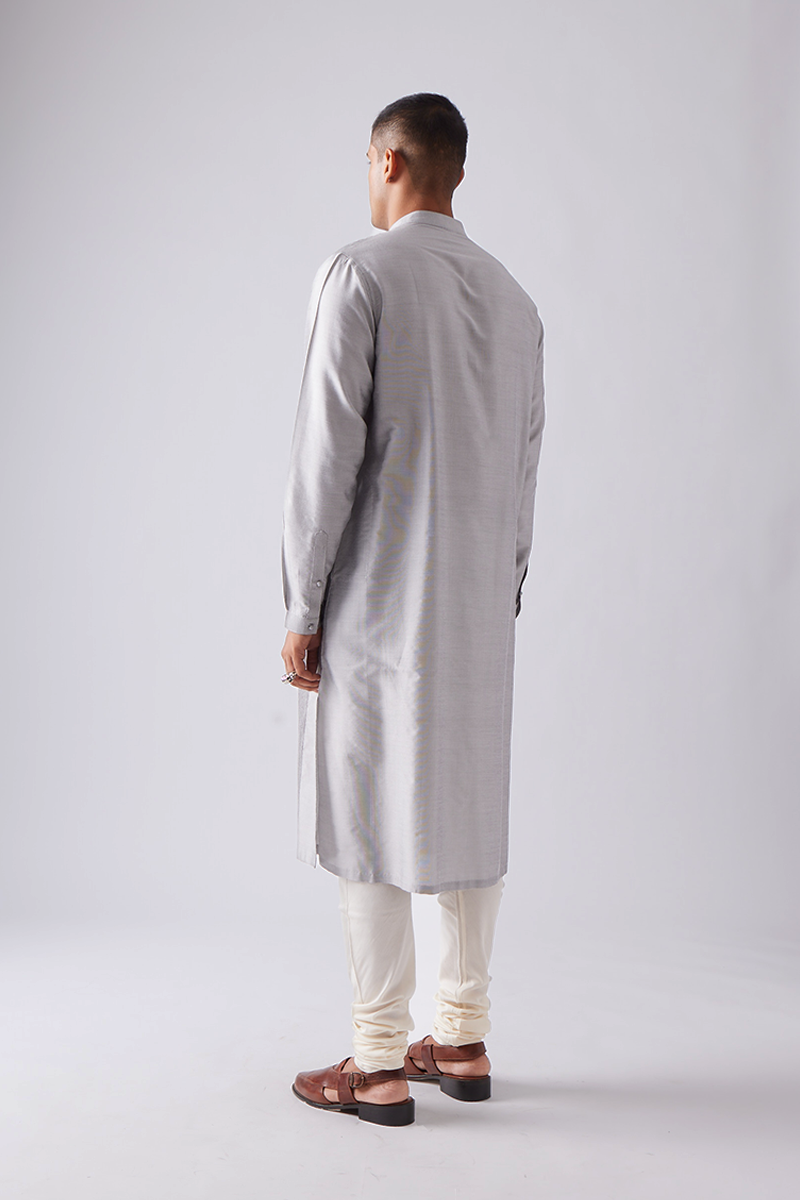 Khinsar Pintuck Kurta Set