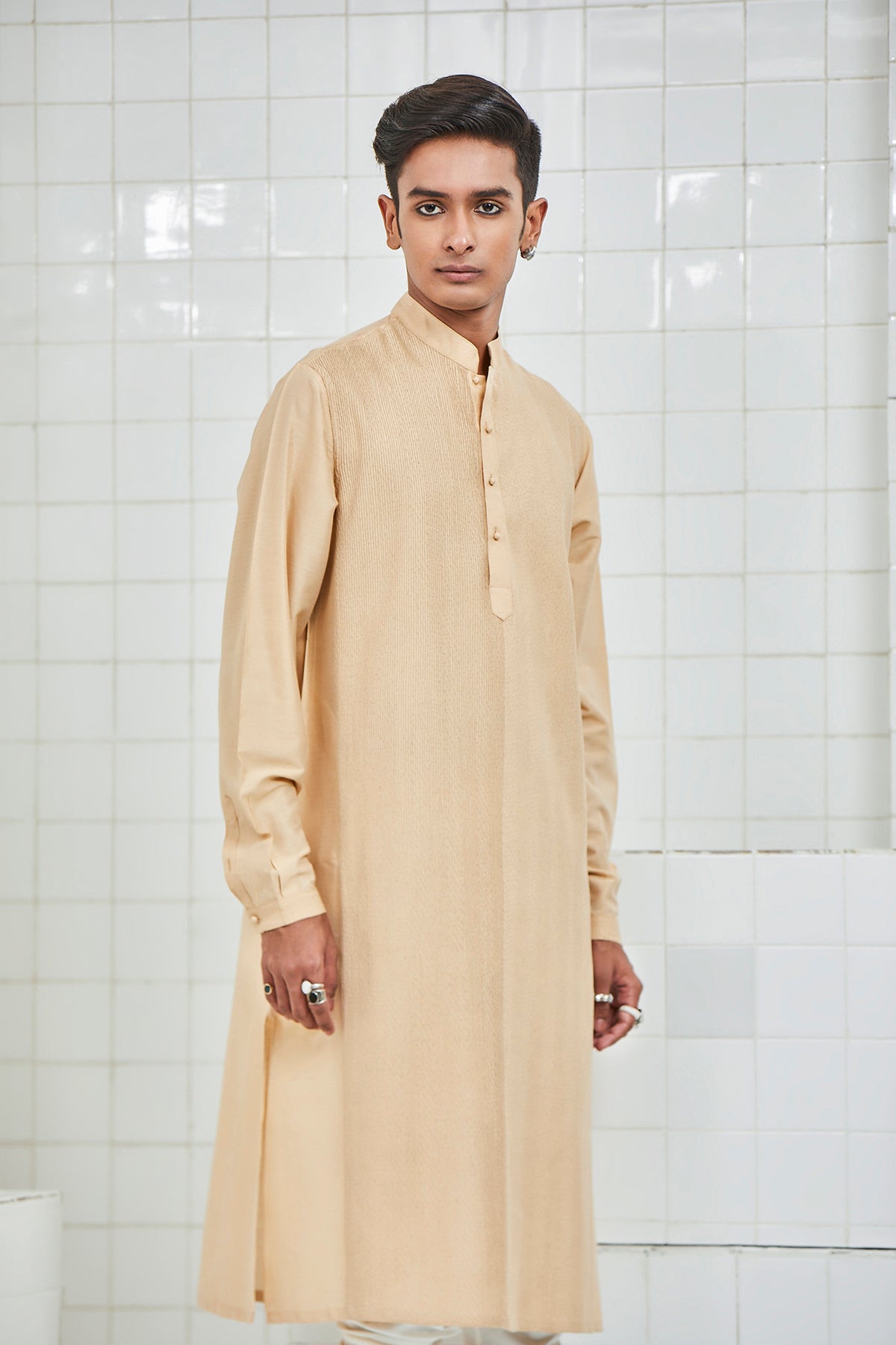 Jetpura Kurta Set in Zari