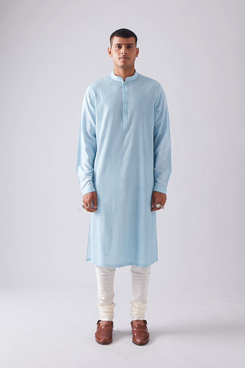 Dantil Pintuck Kurta Set