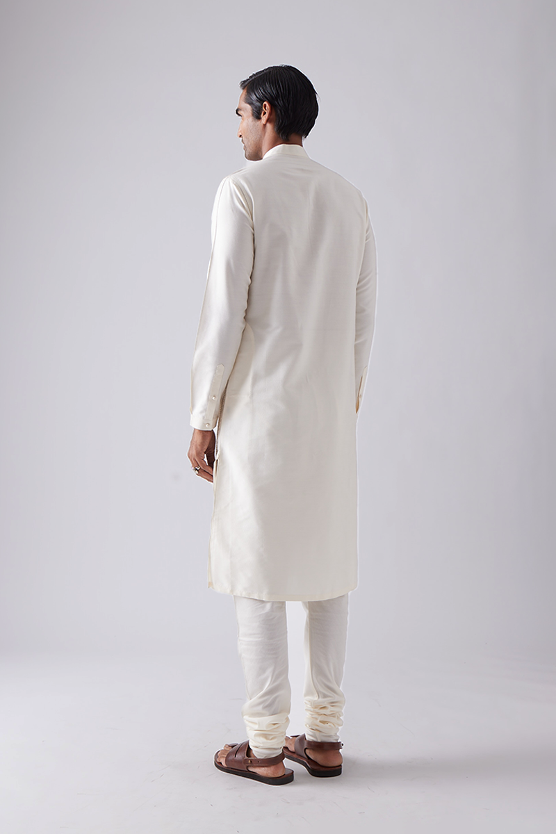 Jaitpura Pintuck Kurta Set