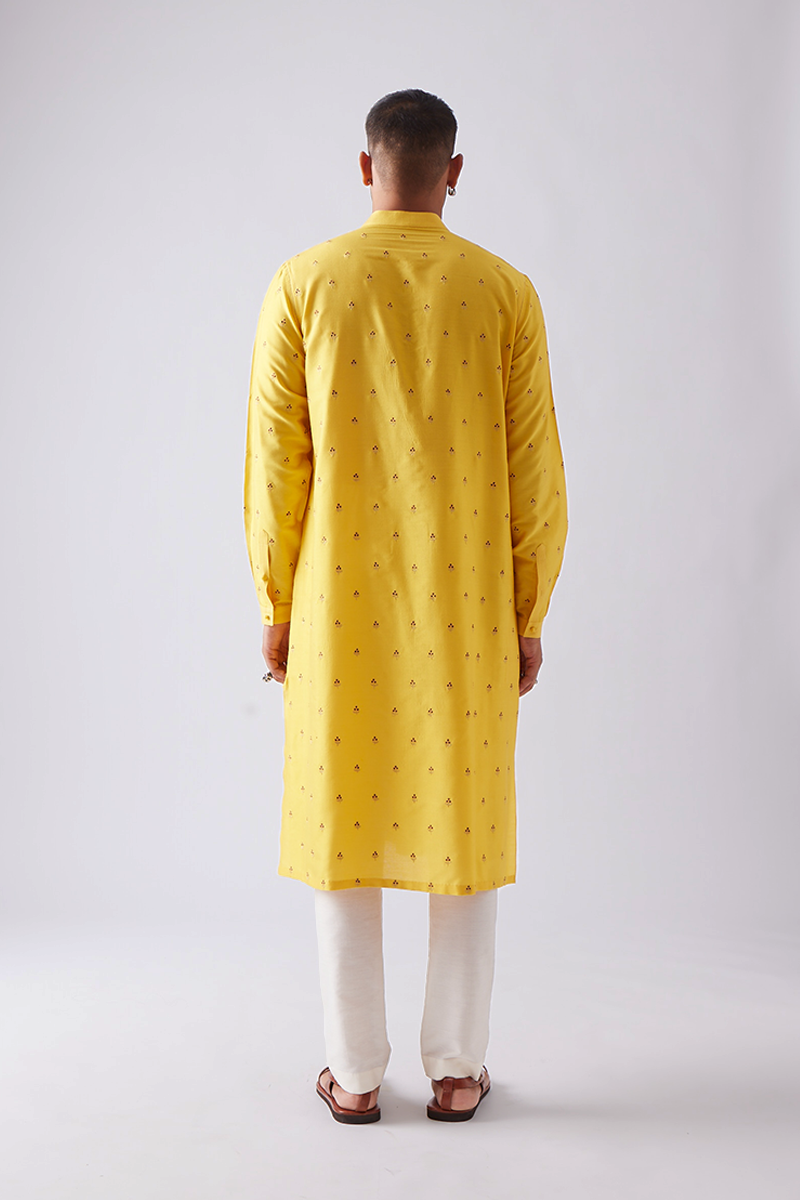 Neemla Pintuck Embroidery Kurta Set