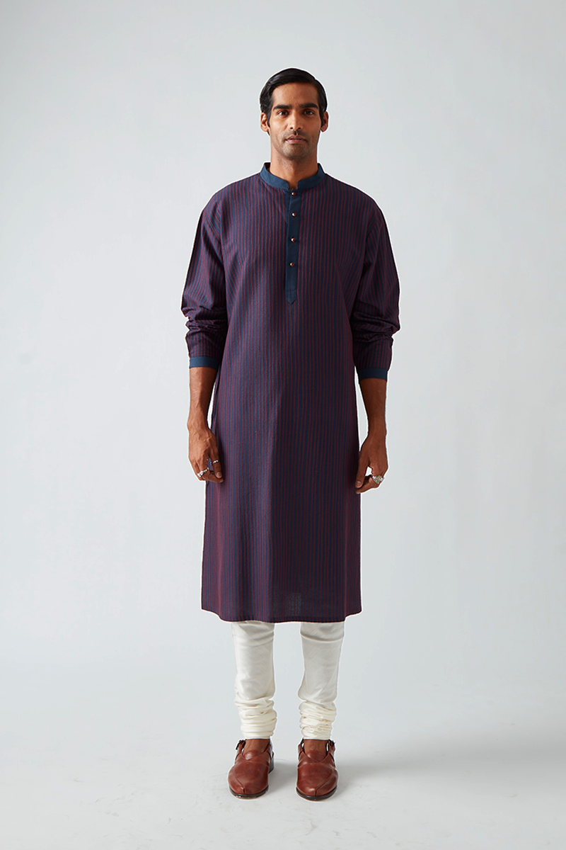 Buchara Topstitch Kurta Set