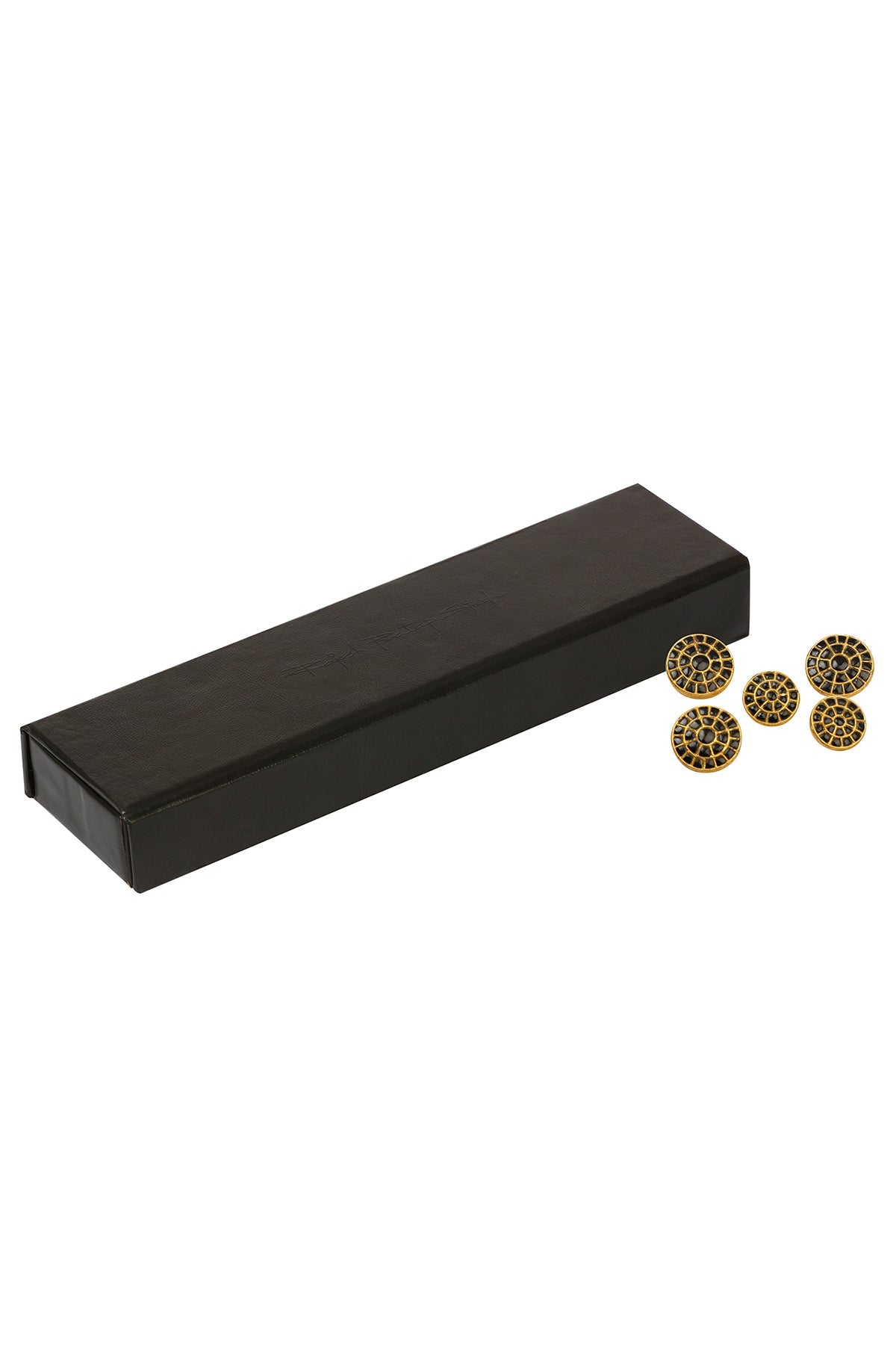 Black Onyx Button Set