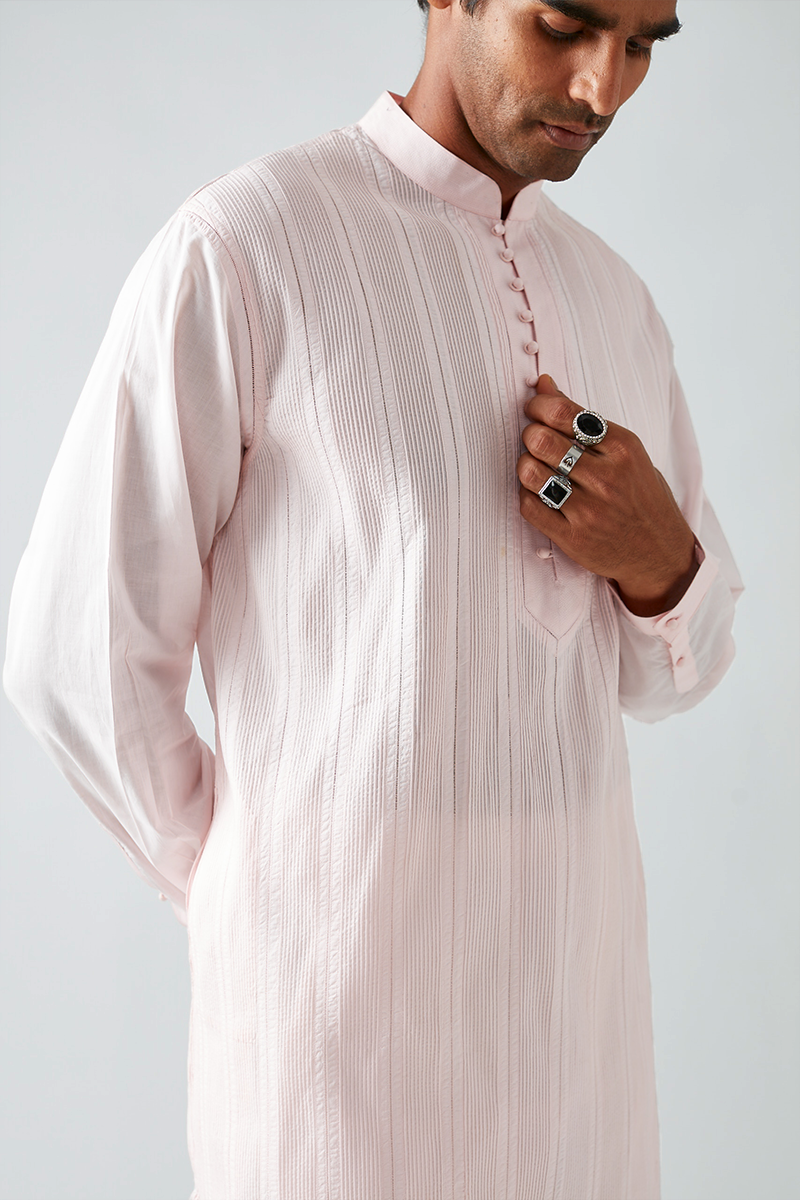 Khera Pintuck Kurta Set