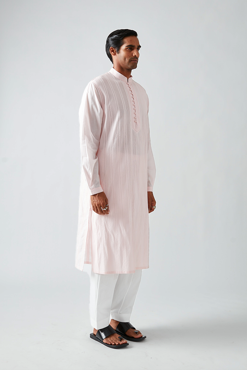 Khera Pintuck Kurta Set