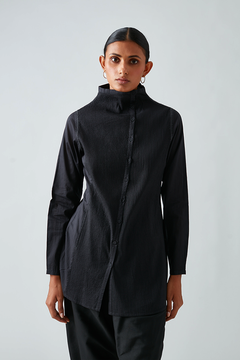 Ballop Pintuck Top