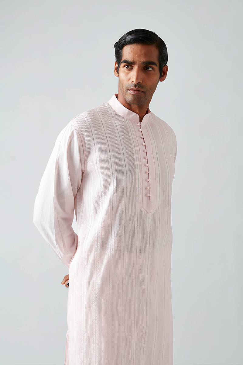 Khera Pintuck Kurta Set