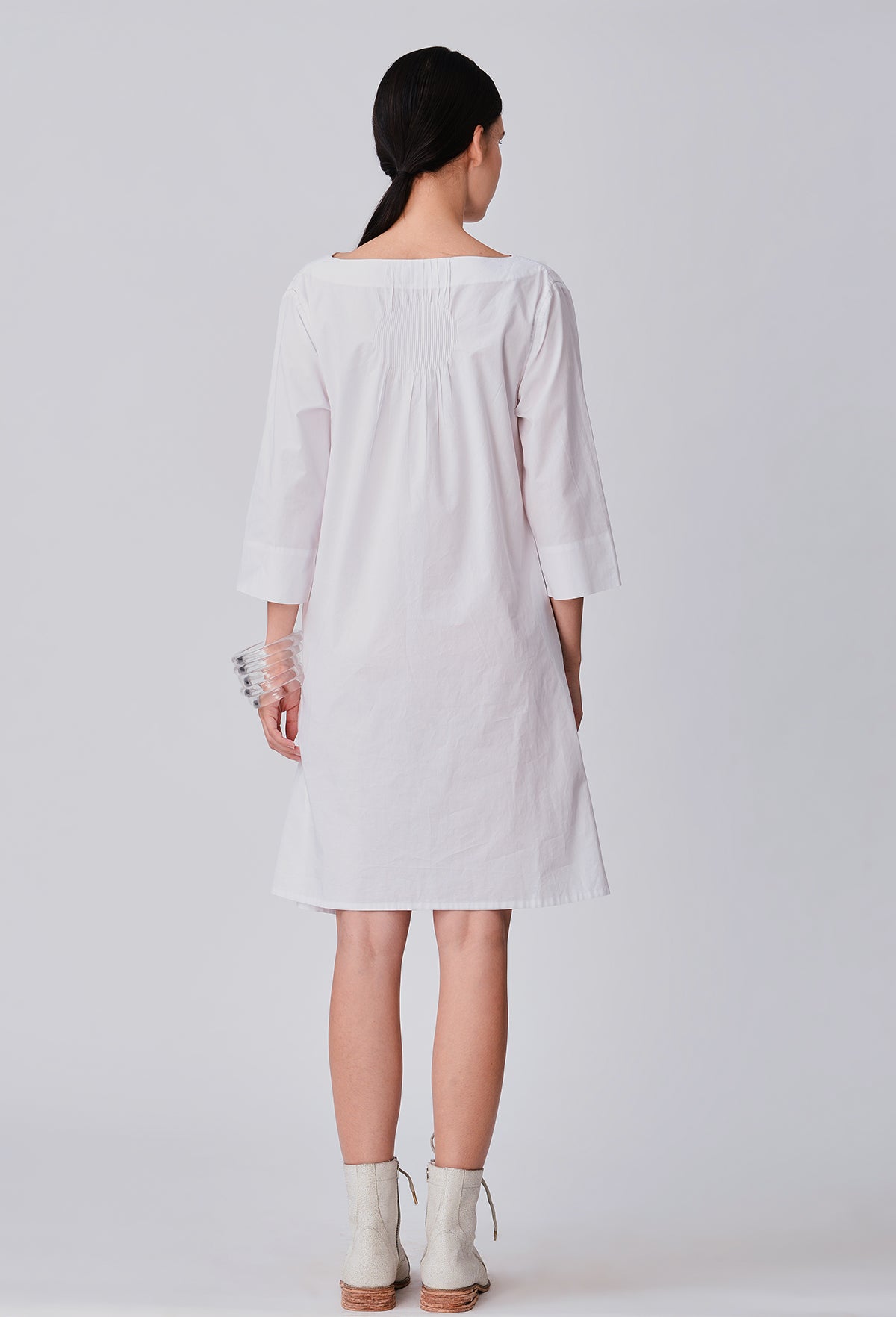 Ainta Dress With Cone Pockets