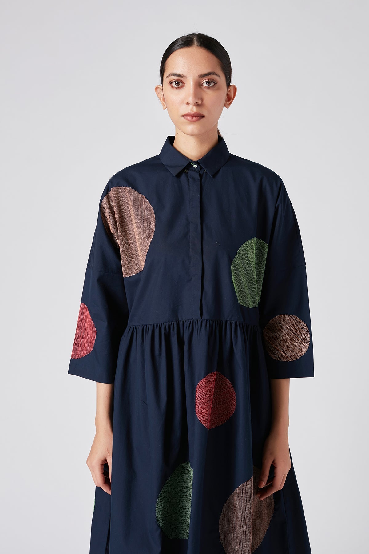 Barol Embroidered Dress