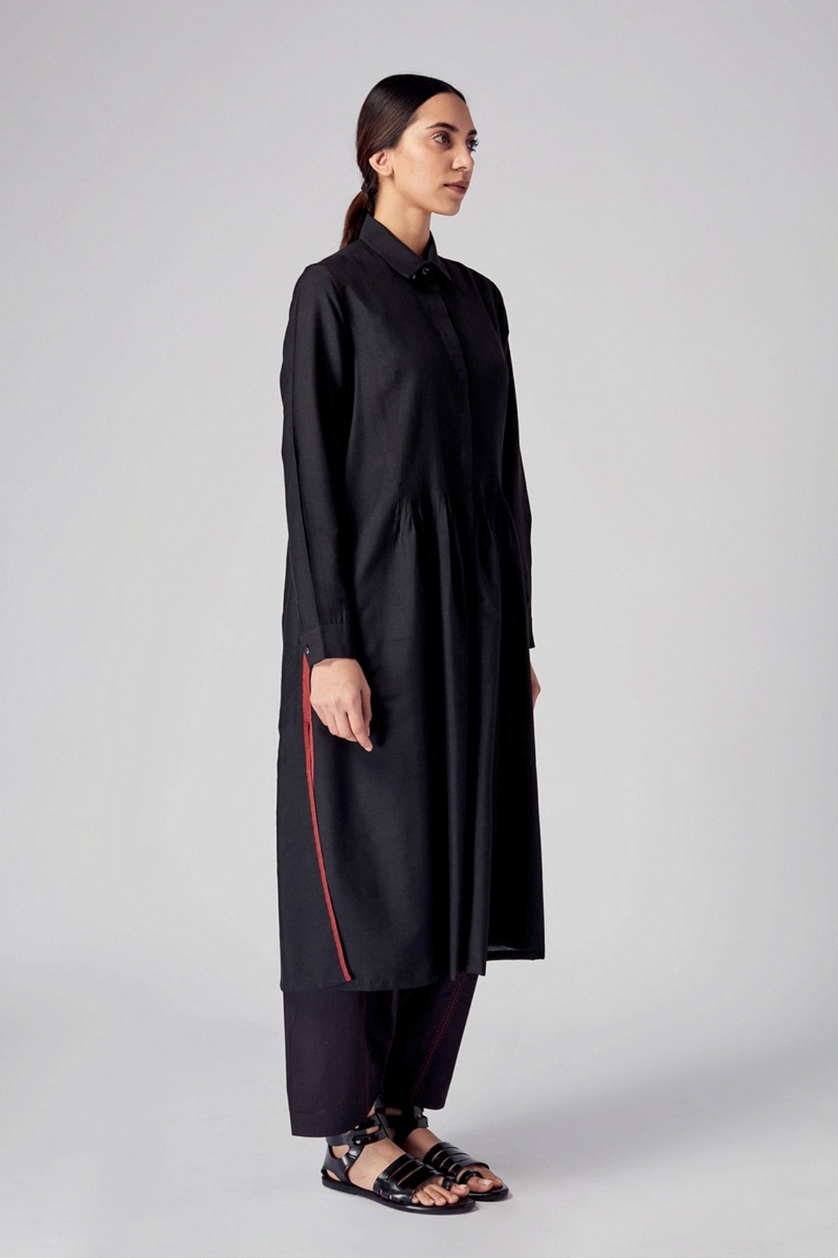 Vira Pintuck Dress