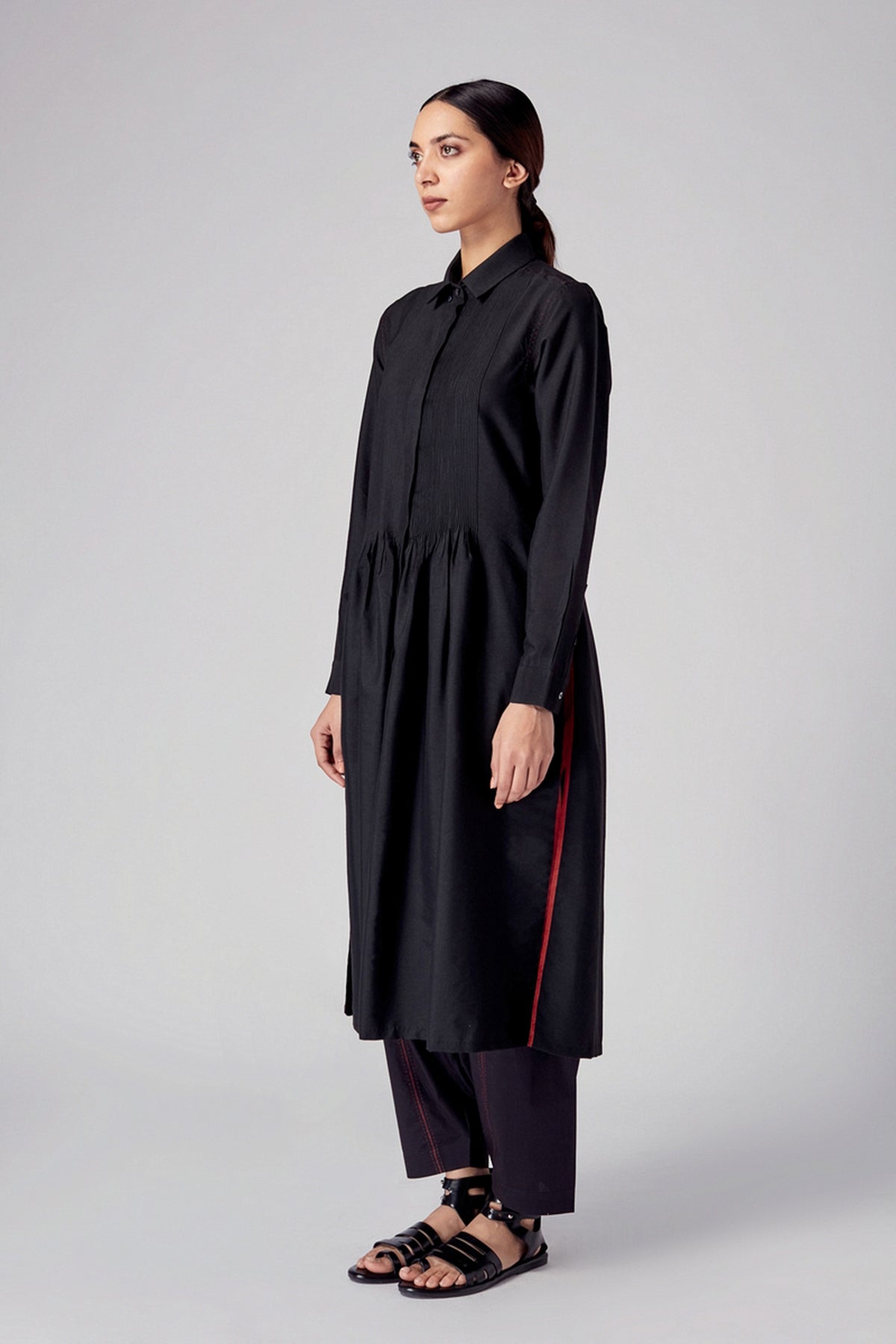 Vira Pintuck Dress